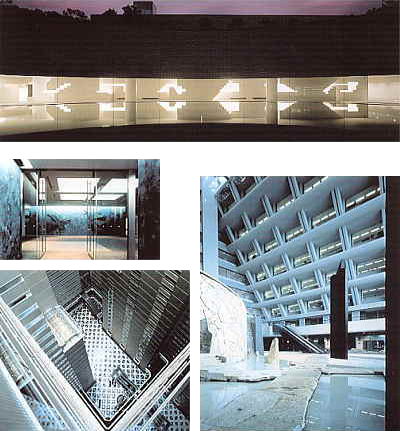 三井海上千葉ニュータウン本社ビル他一連の建築における空間造形